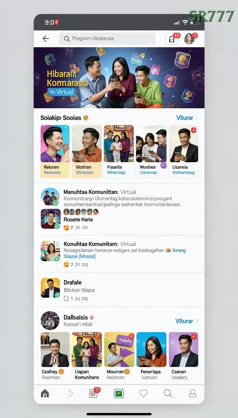 Cuplikan layar RINDUSLOT — aktivitas