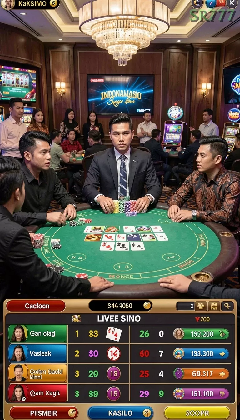Cuplikan layar VIP42 — menu navigasi