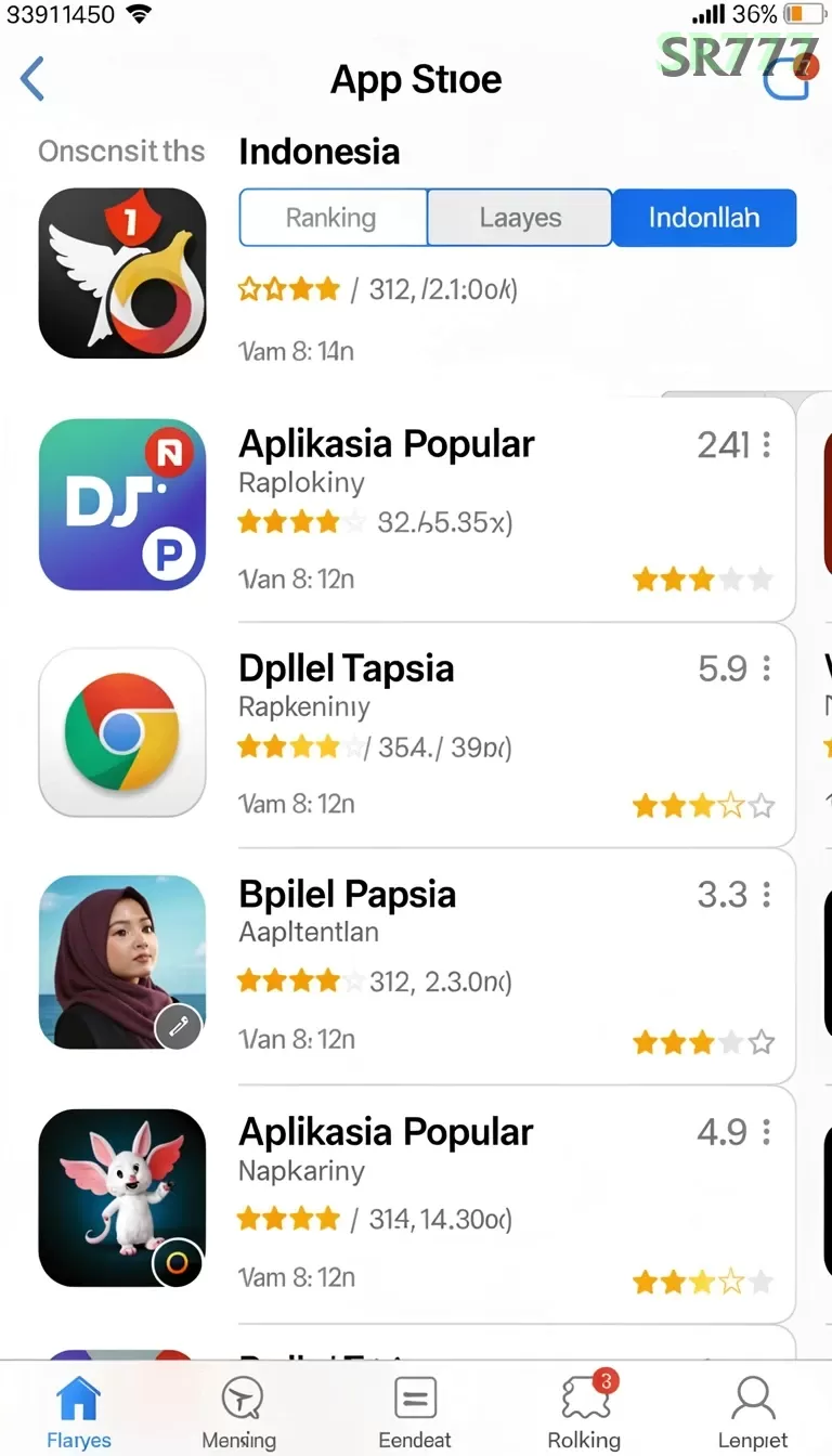 Cuplikan layar D200M — pengaturan akun