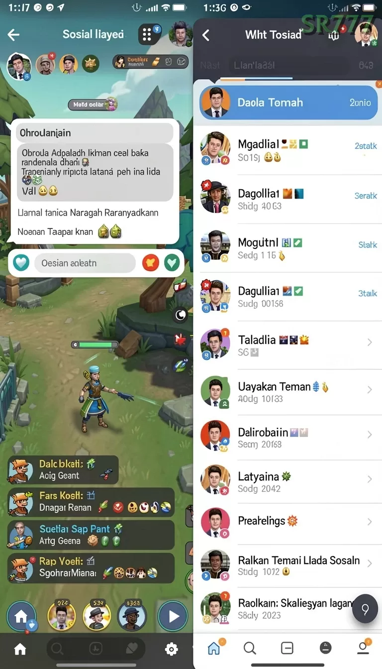 Cuplikan layar MARI777 — aktivitas